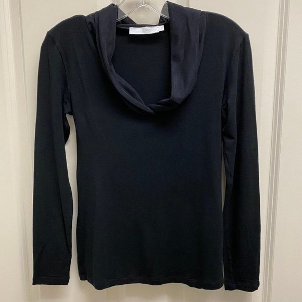 Anne Fontaine Black Nilo Top (Sz: 40EU, 6-8US)